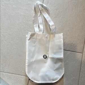 Lululemon Athletica White Tote Bag